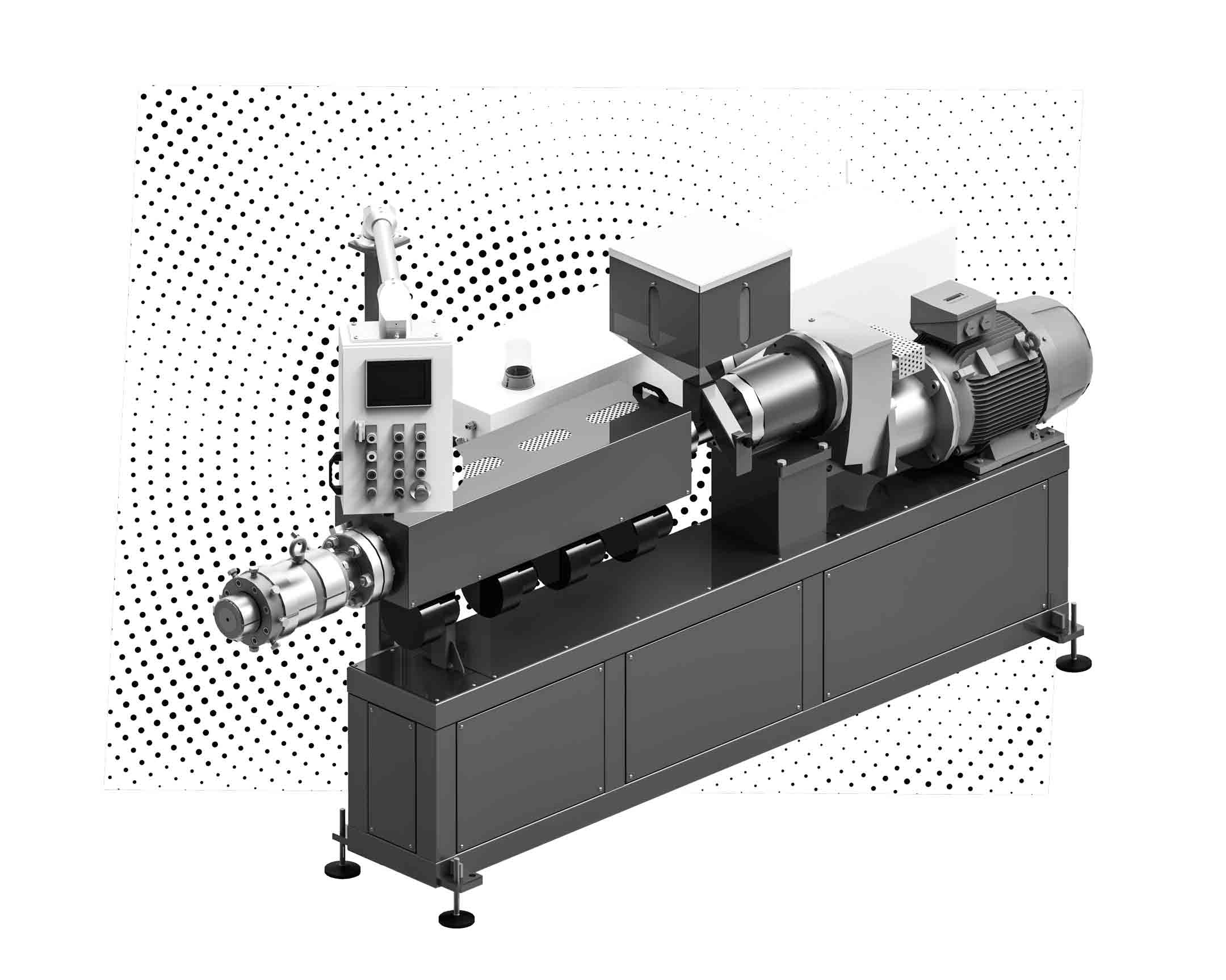 καλλιτεχνική απεικόνιση extruder της τεάνκα